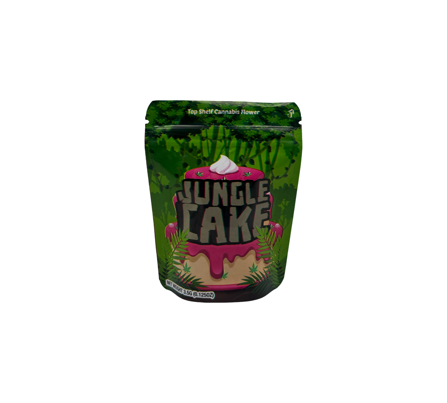 10x Jungle Cake - leere PE Verpackungen