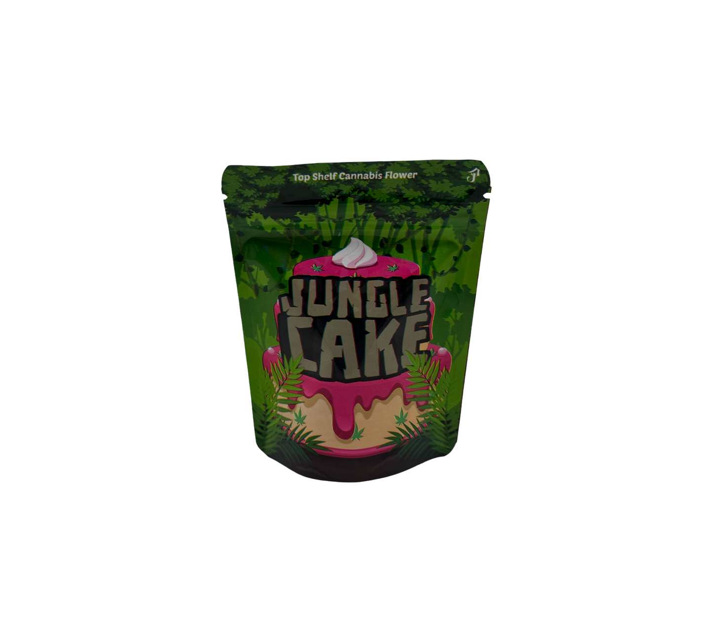 10x Jungle Cake - leere PE Verpackungen