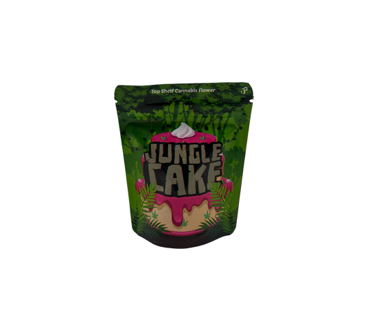 10x Jungle Cake - leere PE Verpackungen