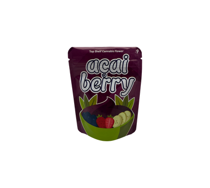 10x Acai Berry - leere PE Verpackungen