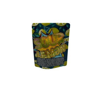 10x Sour Lemon - leere PE Verpackungen
