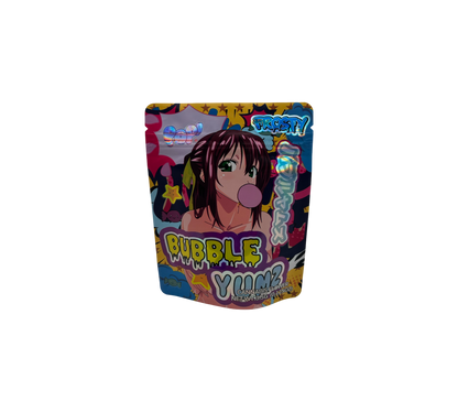 10x Bubble Yum - leere PE Verpackungen