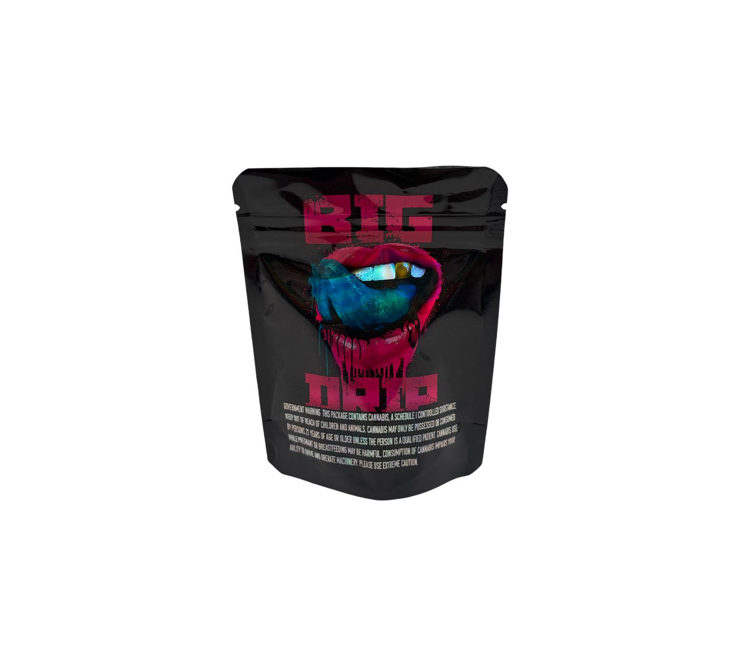 10x Big Drip - leere PE Verpackungen