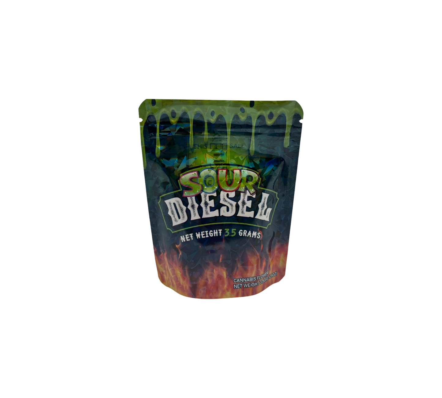 10x Sour - leere PE Verpackungen