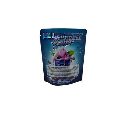 10x Blueberry Boba - leere PE Verpackungen