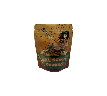 10x Girl Scout Cookies - leere PE Verpackungen