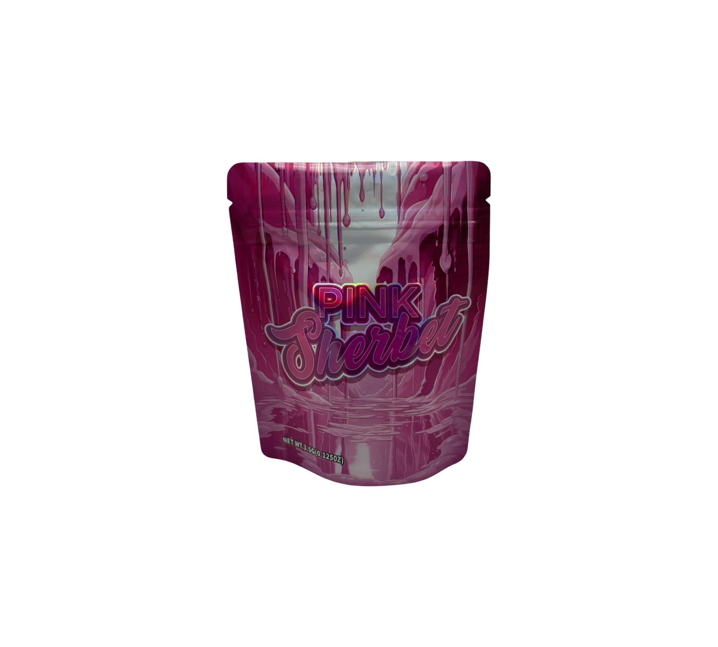 10x Pink Sherbet - leere PE Verpackungen