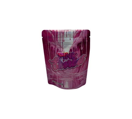 10x Pink Sherbet - leere PE Verpackungen