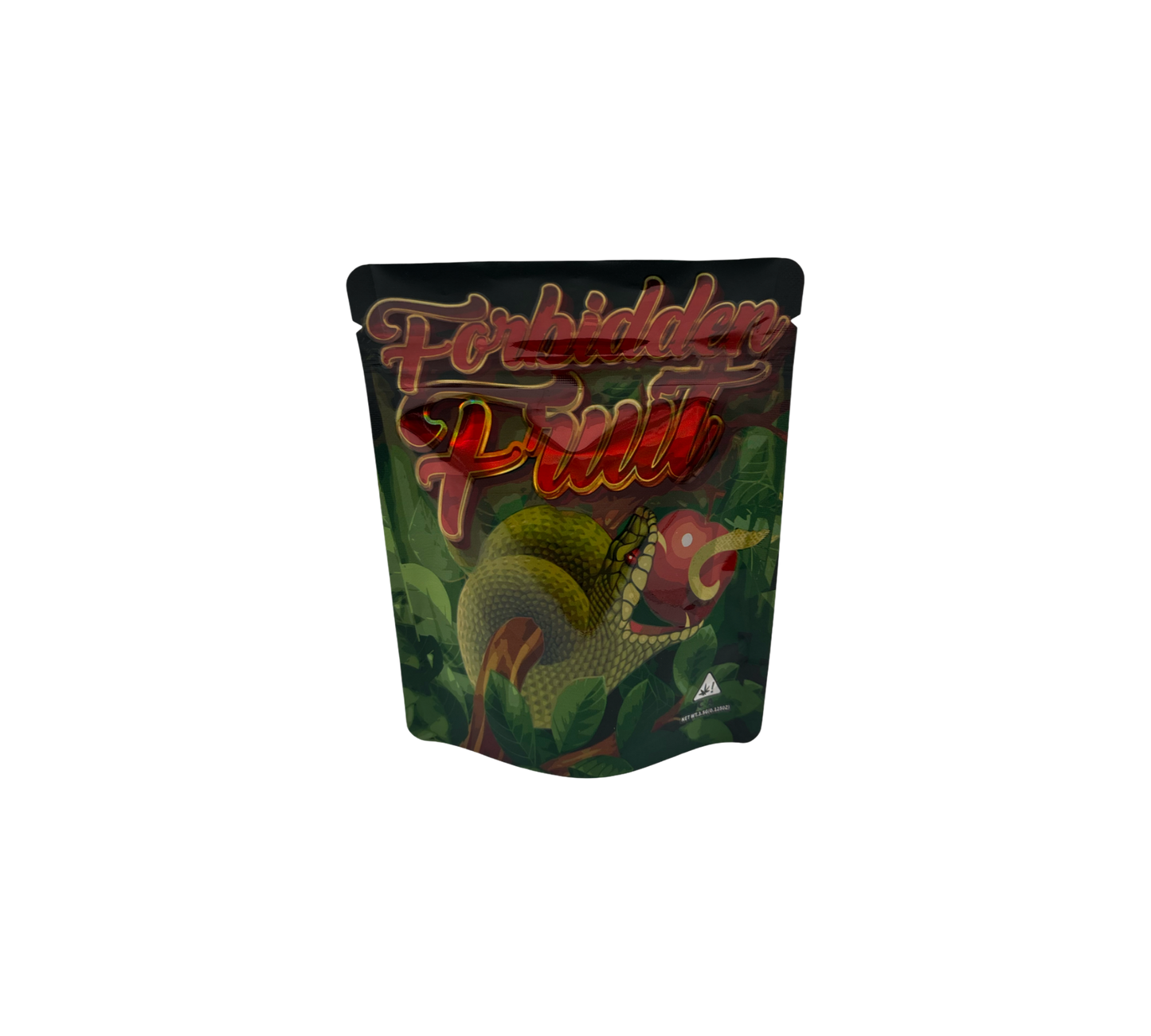 10x Forbidden - leere PE Verpackungen