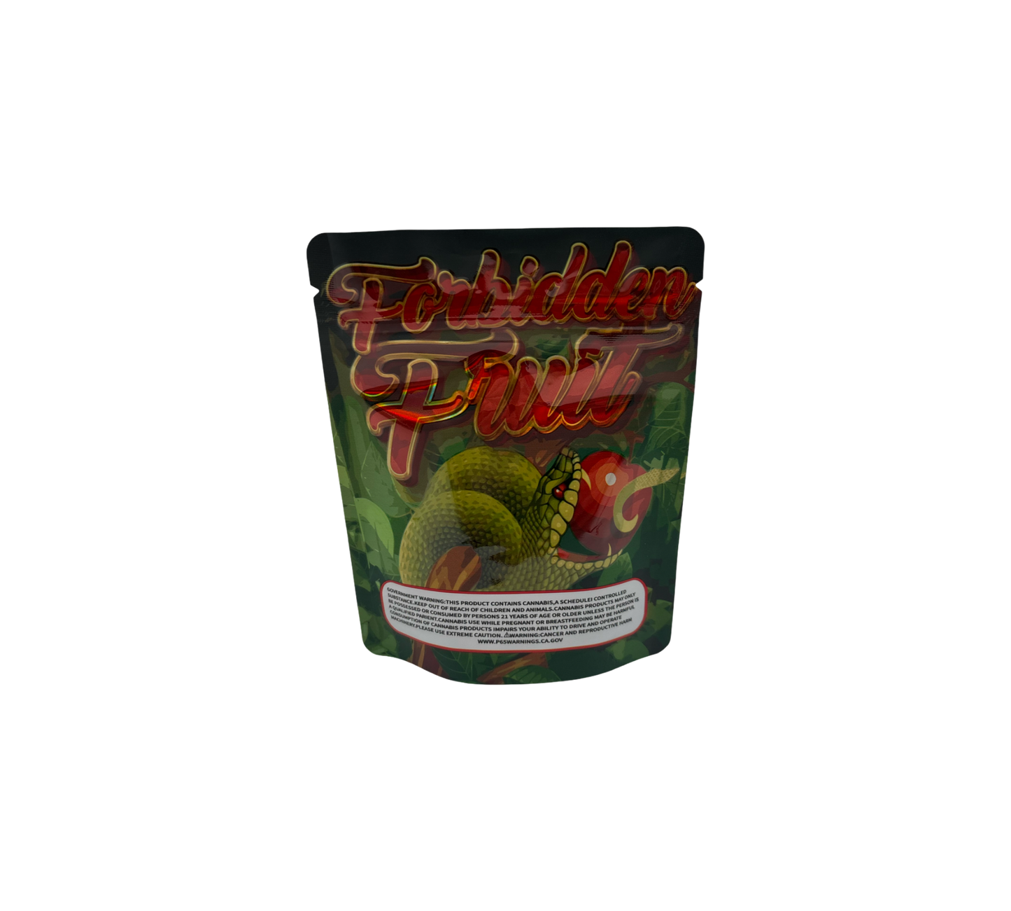 10x Forbidden - leere PE Verpackungen
