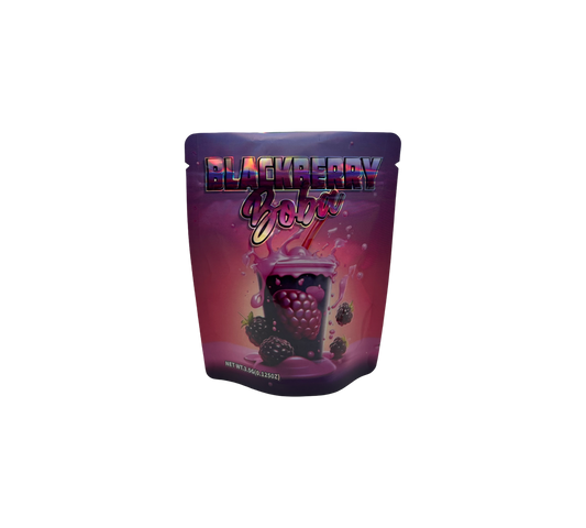10x Blackberry Boba - leere PE Verpackungen