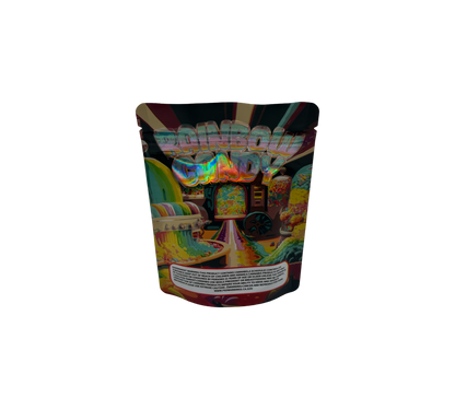 10x Rainbow Candy - leere PE Verpackungen