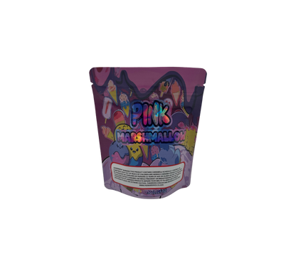 10x Pink Marshmallow - leere PE Verpackungen