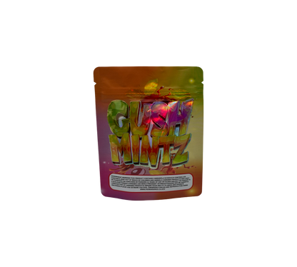 10x Gush Mintz - leere PE Verpackungen
