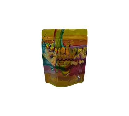 10x Gushers - leere PE Verpackungen