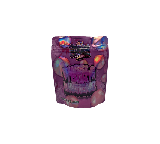 10x Bubble Gum War - leere PE Verpackungen
