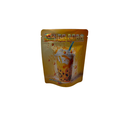10x Mango Boba - leere PE Verpackungen