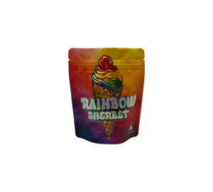 10x Rainbow Sherbet - leere PE Verpackungen