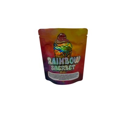 10x Rainbow Sherbet - leere PE Verpackungen