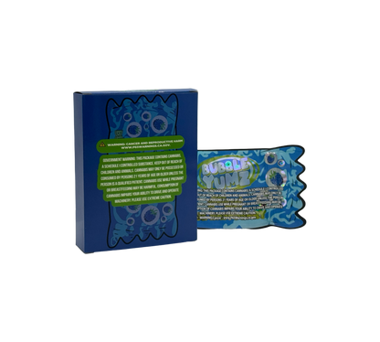 1x Sour Blue - Box & Pack im Set - leer