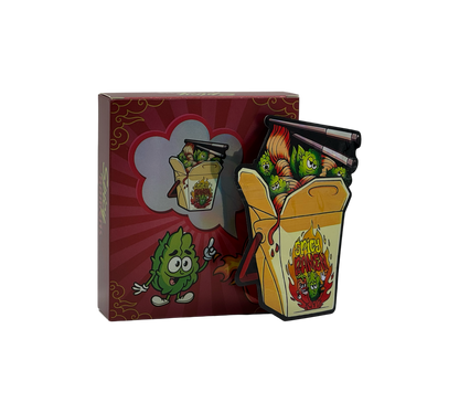 1x Spicy Ramens - Box & Pack im Set - leer
