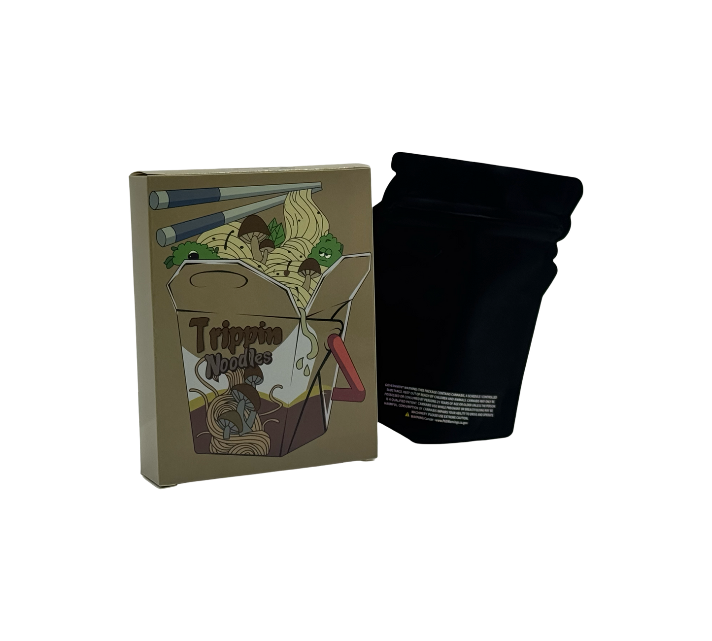 1x Trippin Noodl - Box & Pack im Set - leer