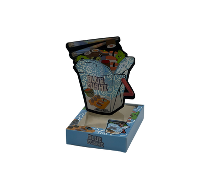 1x Blue Zushi - Box & Pack im Set - leer