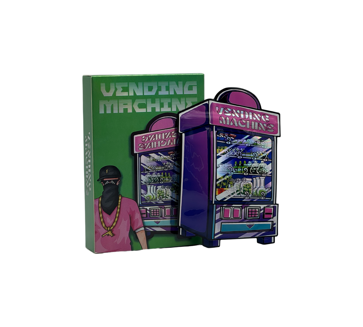 1x Vendig Machine - Box & Pack im Set - leer