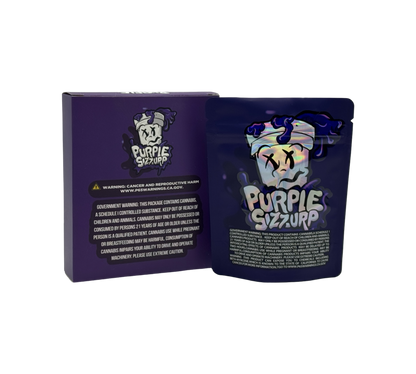 1x Purple Sizzurp - Box & Pack im Set - leer