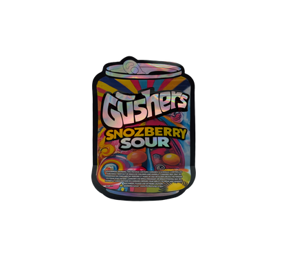 10x Gushers Berry - leere PE Verpackungen Shape