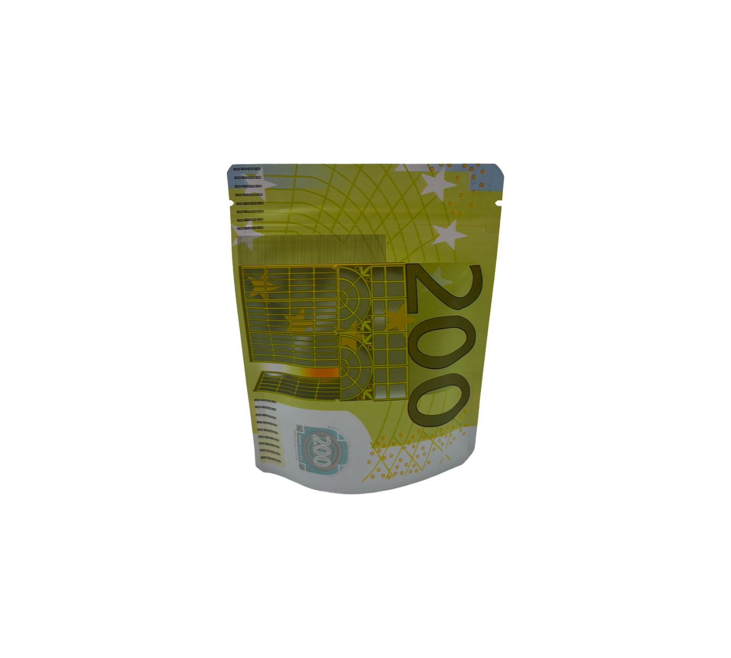 10x leere PE-Verpackungen – 200-Euro-Design