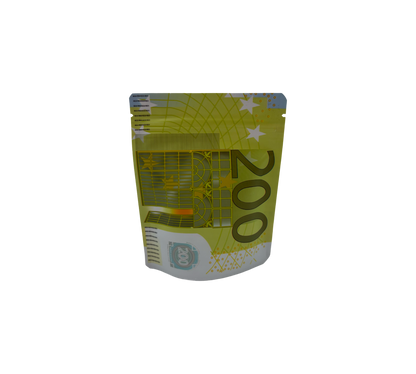 10x leere PE-Verpackungen – 200-Euro-Design