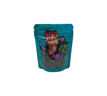 10x  Green Poppy - leere PE Verpackungen