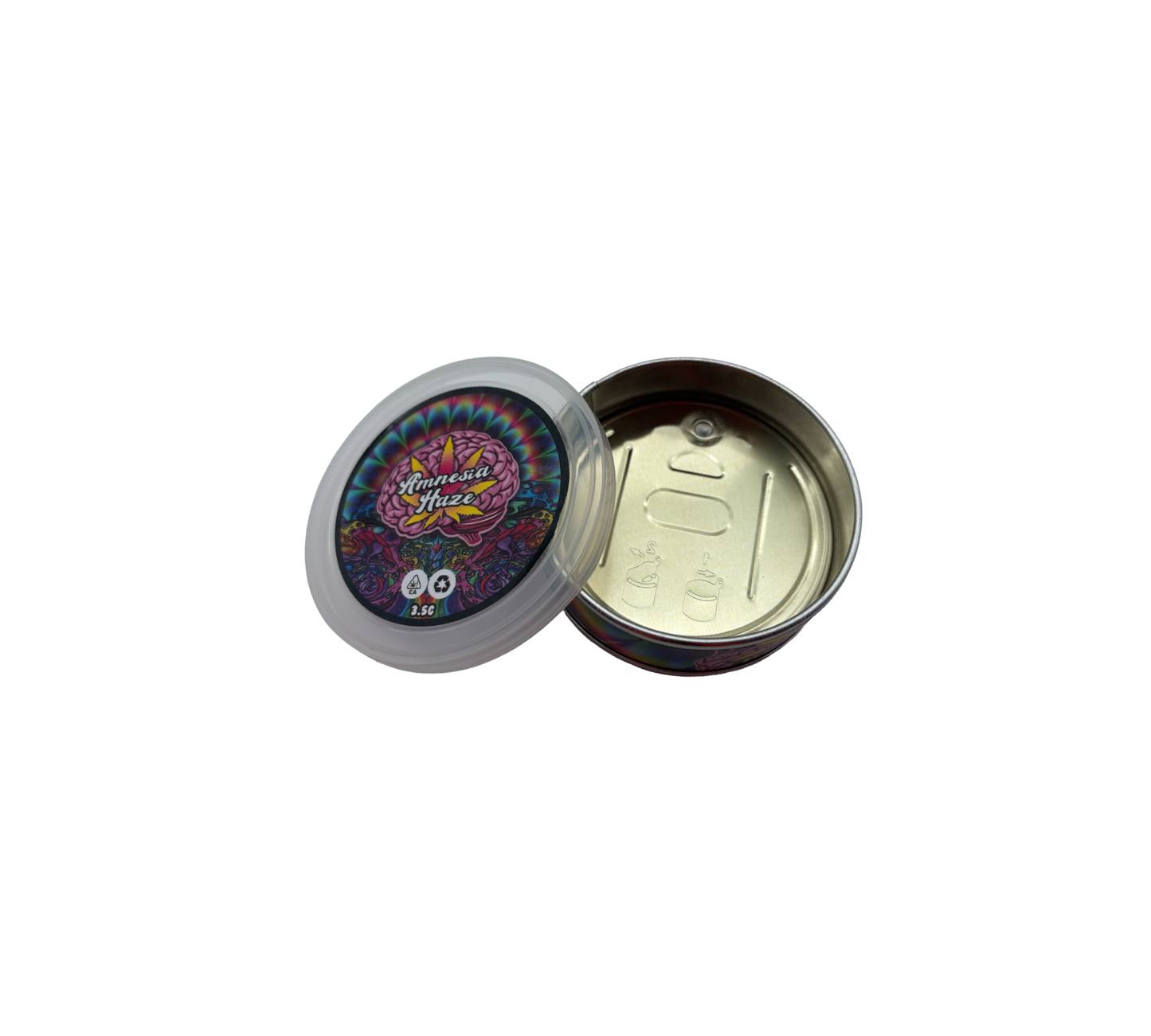 10x Tin Dosen Can Amnesia- leere Metalldosen