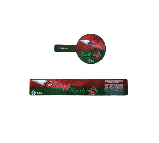 10x Cherry K Aufkleber / Sticker für Jar´s