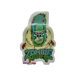10x Zombie Madness Mylar shape Bag Cali Pack 3,5g - Leer