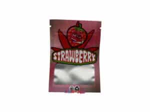 10x Strawberry Cake Mylar Bag Cali Pack 1g - Leer