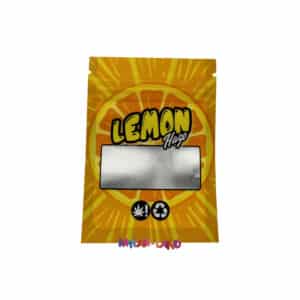 10x Lemon Haze Mylar Bag Cali Pack 1g - Leer